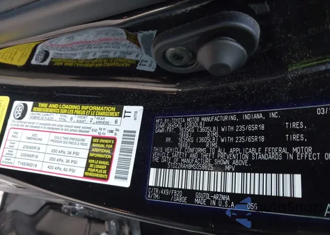 2021 Toyota Highlander Le from USA, damaged, VIN 5TDZZRAH8MS058625